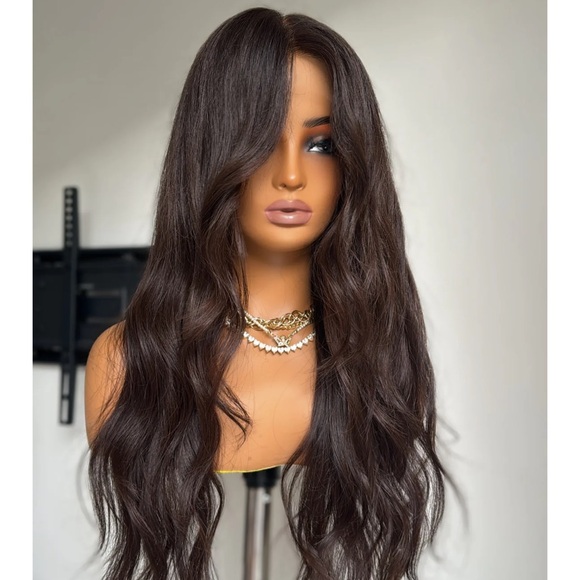 Elegant Brown Wig for Women - Picture 1 of 8